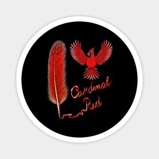 Red  Cardinal bird Magnet